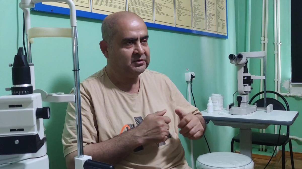 Дагестанские врачи вернули зрение жителю Палестины