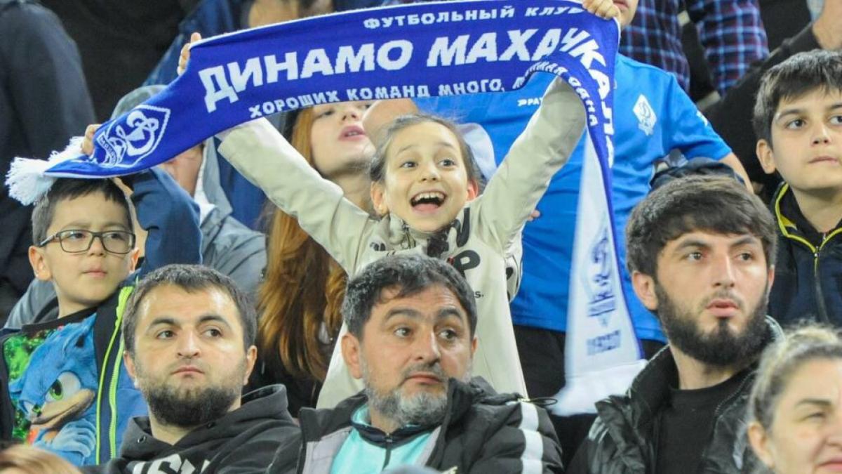 Домашние матчи махачкалинского «Динамо» посетило свыше 160 тысяч зрителей